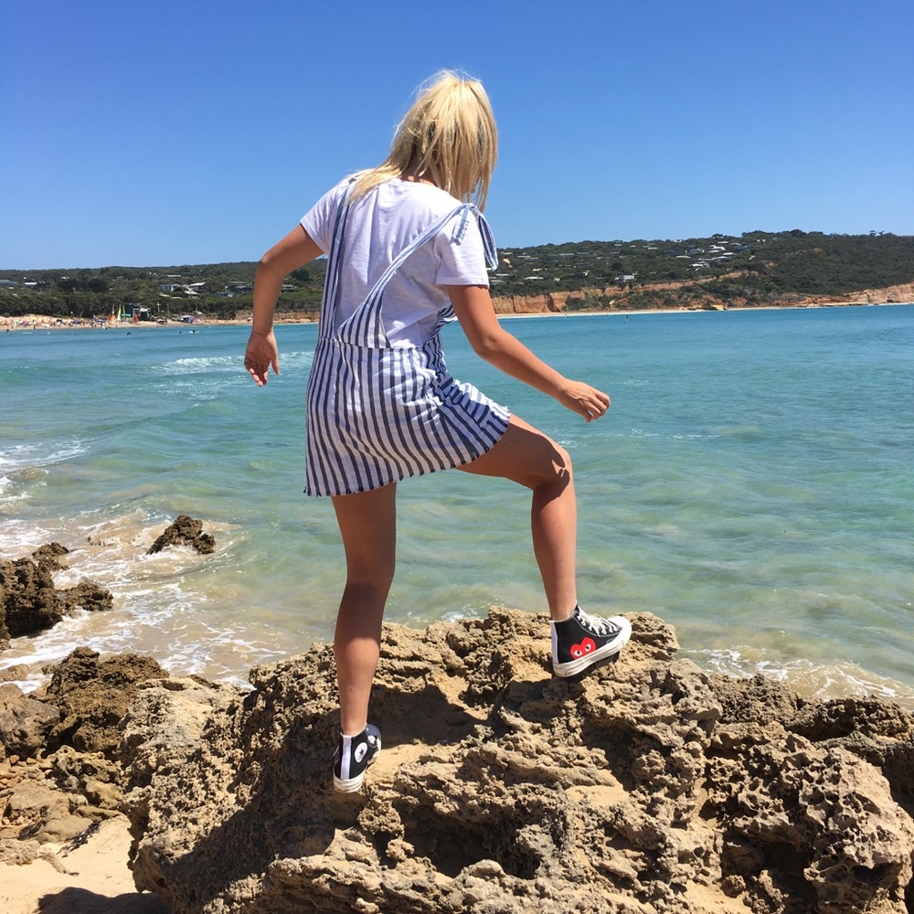Blue Stripped Dress